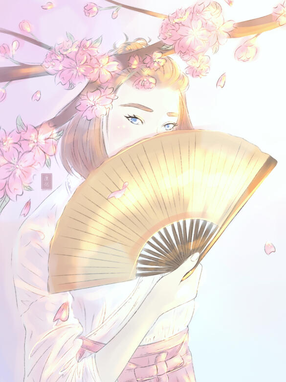 Suki (Avatar: The Last Airbender, Avatar Studios) - half body